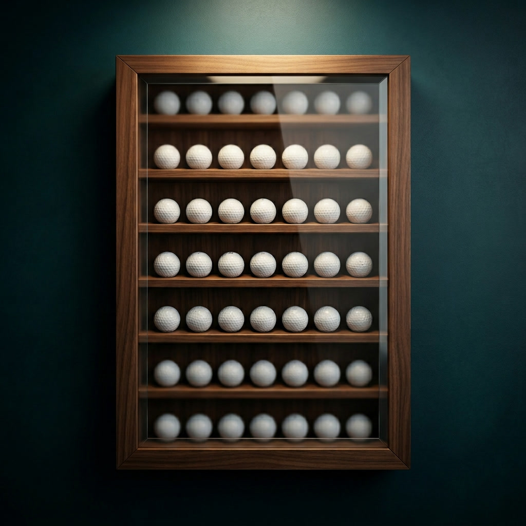 Golf Ball Display Case